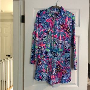 Lilly Pulitzer romper (Medium). Worn once.